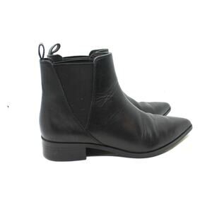 & Other Stories Black Leather Chelsea Boots sz EU 38 / US 8